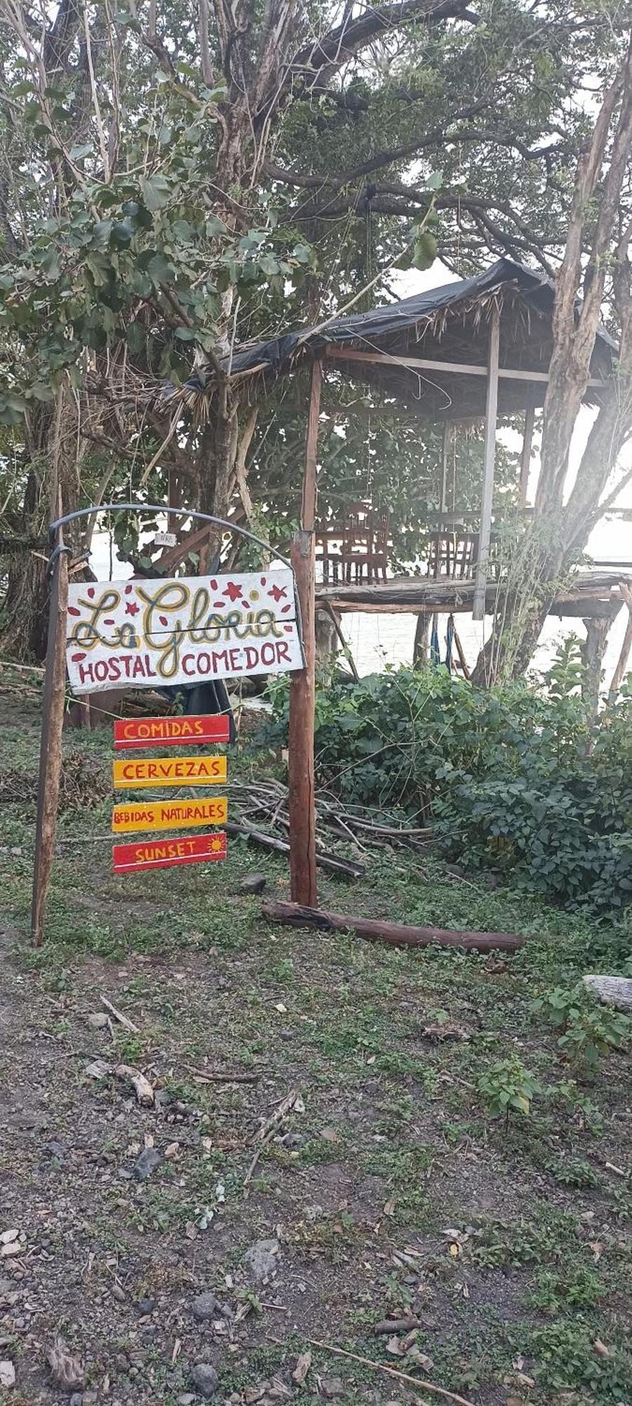 Hostel La Gloria Ometepe エクステリア 写真