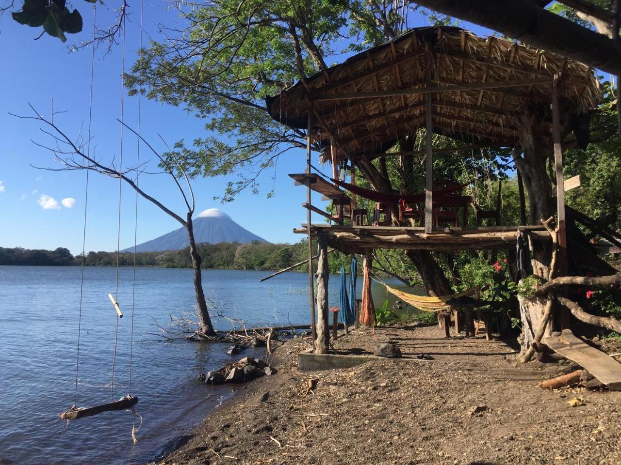 Hostel La Gloria Ometepe エクステリア 写真